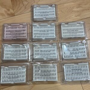 Ardell Flare LASHES LOT! Eyelashes clusters Various sizes NEW makeup MUA